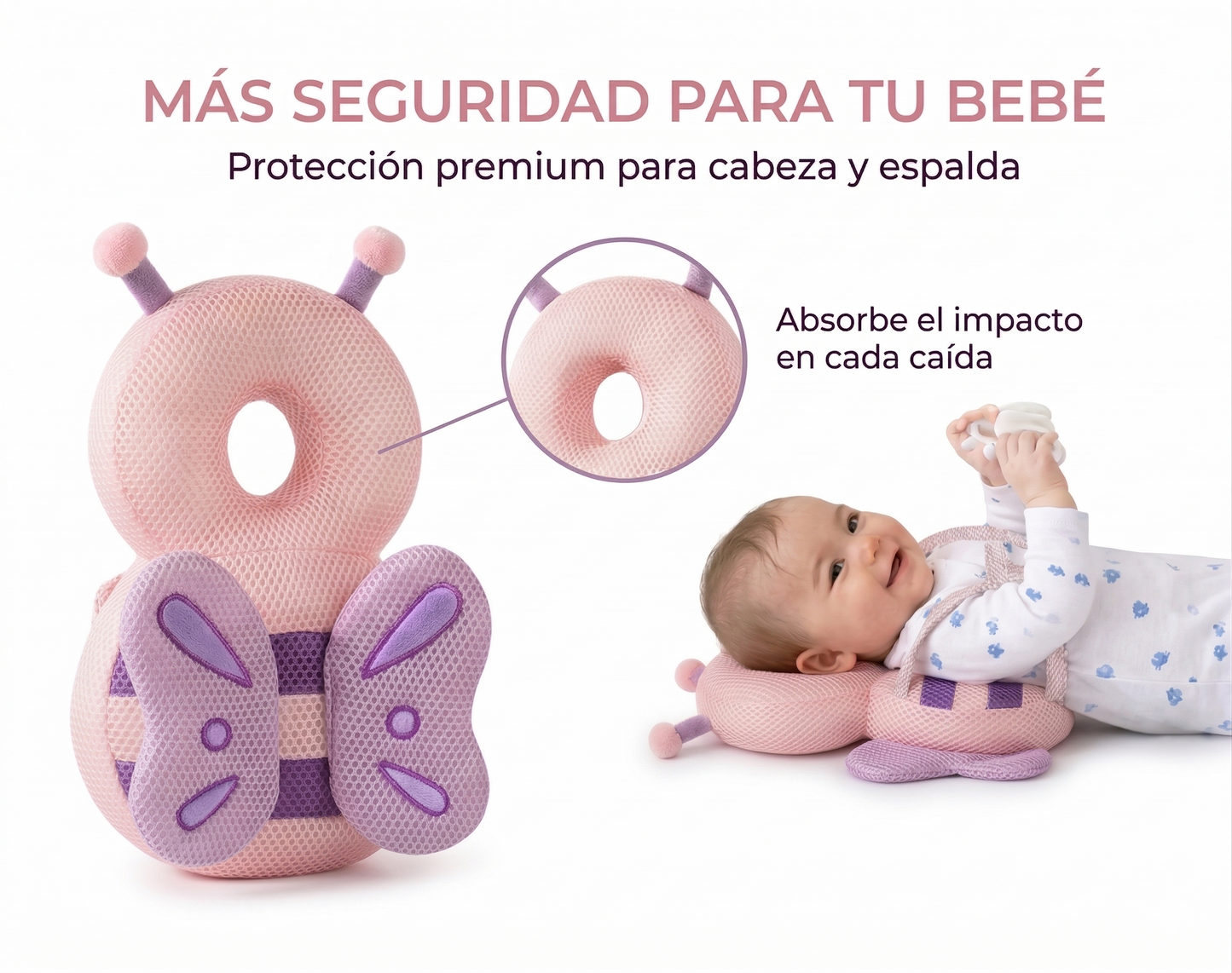 Blandito - Mochila Protectora de Bebés